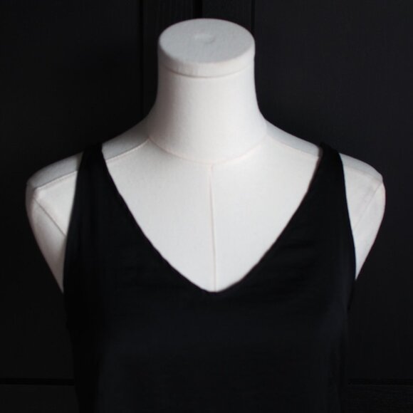 H&M | Black Matte Satin Camisole - Picture 3 of 5